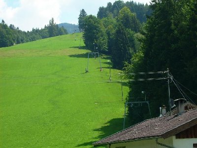 Der nochbestehende Lift.