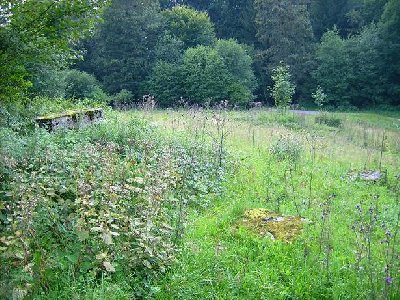 Reste der Bergstation