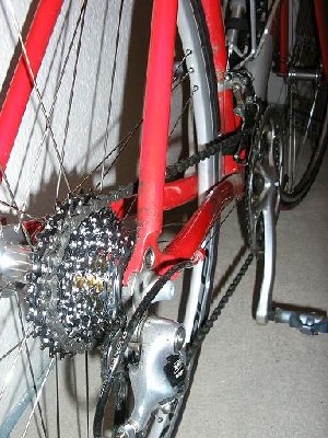 Mit neuem Ritzelpaket...