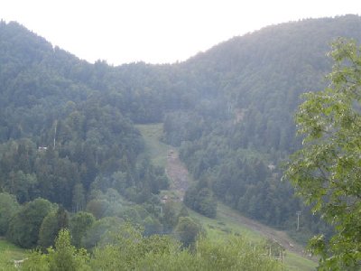 Leitungsbau am Weltcuphang