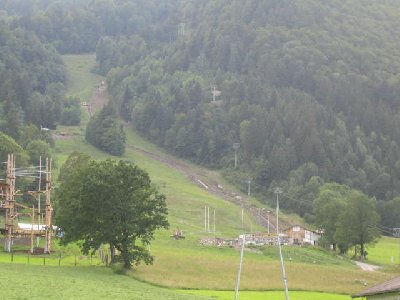 Leitungsbau am Weltcuphang