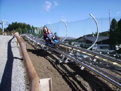 Fahrt im Bereich Talstation