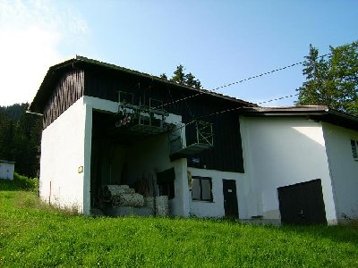 Bergstation - daneben stand die Talstation des alten Iselerlifts