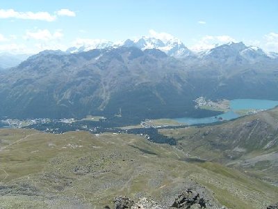 Panorama Piz Nair Bergstation