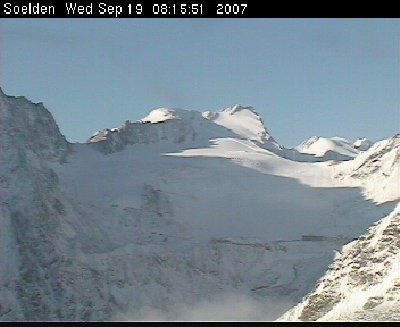 Sölden am 19.09.07 - Golden Gate