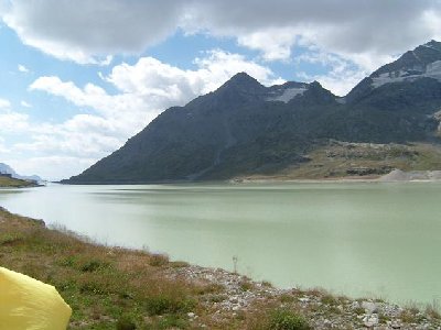 Schon geil, wie tief die Gletscher gehen