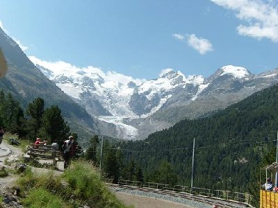 Und wieder dieses schöne Gletschergebiet, hach.