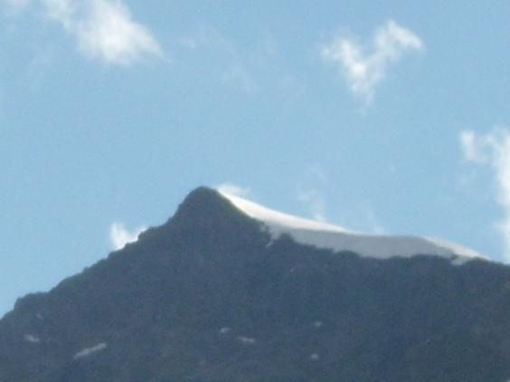 Der Piz Palü von hinten, sieht man nicht allzu oft. (auch fast 4000)