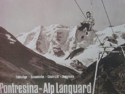 Ein Bild vom alten Einser in Pontresina, auf der Muottas Muragl Berst.