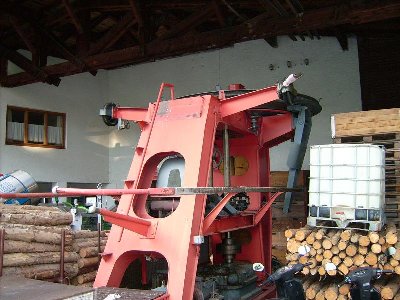 Der Antrieb steht noch.