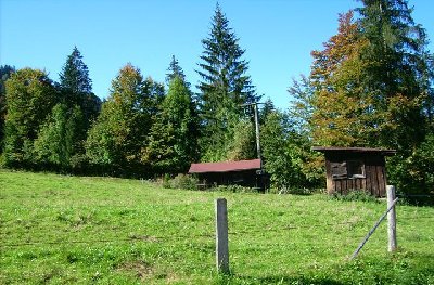 Hier gingen der Hausberglift und weiterer SL los