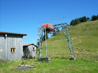 Talstation neben der Falkenhütte