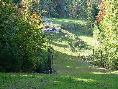 Irgendwo bei Brücke stand die Talstation (lt. Kompasskarte)