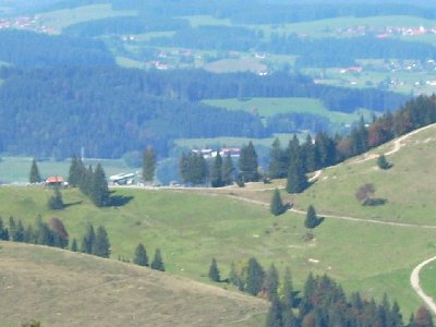 Zoom zur neuen Imbergbahn; Rechts unterhalb Hang d. LSAP Sonnenlift