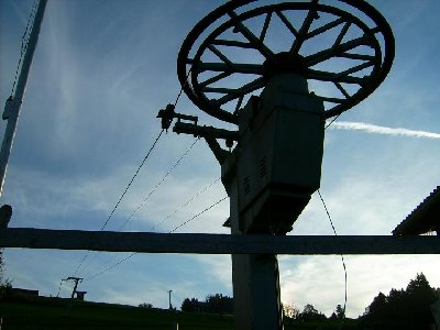 Kirchhanglift - Talstation mitten im Dorf