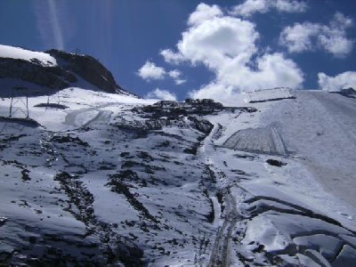 rießige Eisblöcke rechts unten