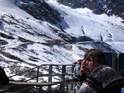Blick auf den Kasererziehweg, da brauchts noch viel Schnee