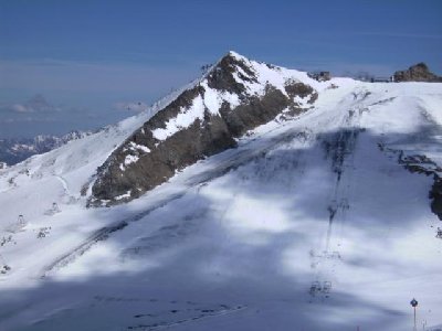 Gefrorene Wand vom Olperer aus