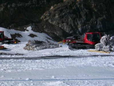 fertig zum Abtransport