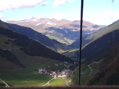 Blick ins Tal aus der 4EUB Sommerbergalm