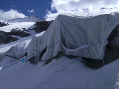 rießige Höhenunterschied zum vermatteten Bereich