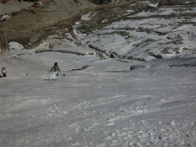 Bereich oberhalb der Engstelle - auch gut zu fahren