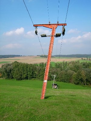 Stütze Nr. 2 in Rot
