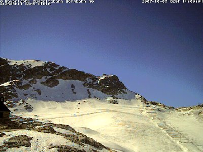 und unten taut es im Moment...