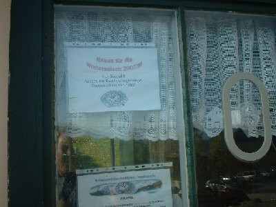 Die Info an der Liftkassa