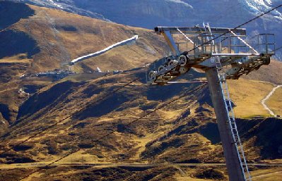 6KSB Honegg, Stütze mit Speichersee Fallboden