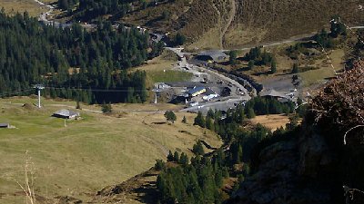 6KSB Honegg, Bereich der Talstation Arven