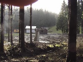 talstation mit Blick auf den Bremberg