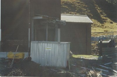 Dies war die Talstation des Honeggliftes