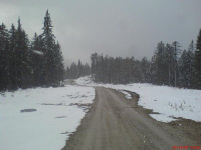 Oberer Teil der Familienabfahrt nach der Hocheggalm, schön breit und mit Beschneiung versehen