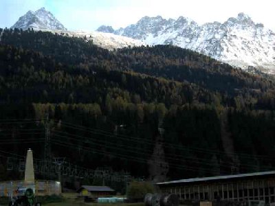 Sonntag 21.10. um ca 16.40  <br />Schicenter Nauders an der Bergkastellbahn