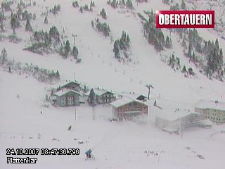 Beschneiung Obertauern Plattenkar