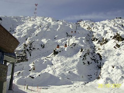 Blick Richtung Alpincenter