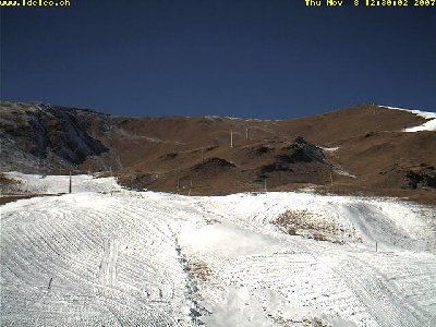 Oberhalb der Bergstation Sorebois