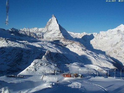 heute schneit man in die richtige Richtung