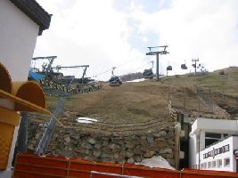 Talstation Giggijoch am Tag der Ankunft