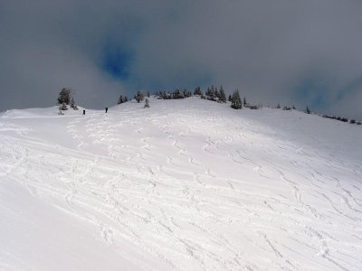 Starthang am Tanzeck auf 1705 m