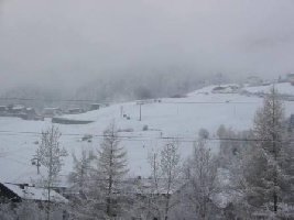 Sölden am Tag der Abreise-viel Neuschnee!