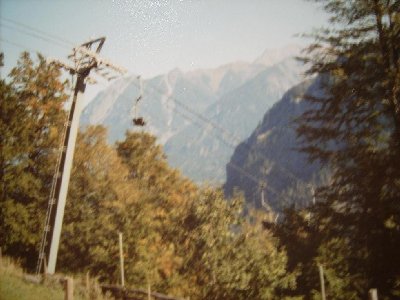 DSB Faistenoy (1981-2005), lief ein Stück parallel zur Fellhornbahn