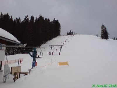 SL Grasgehrenlift III + IV mit Pisten - hier gibt es bereits Skibetrieb seit Oktober!