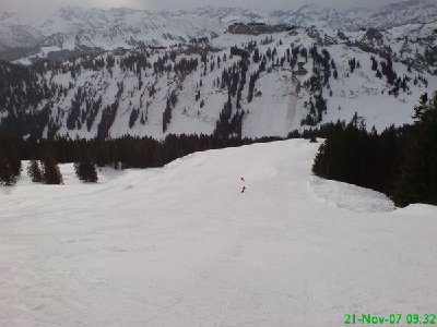 Leere Pisten (hier bei der DSB Bolgengrathbahn) den ganzen Tag über :-)