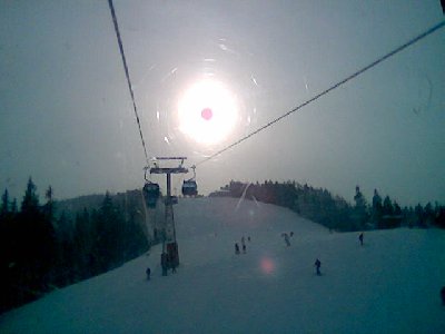 nach und nach kam die Sonne ein wenig hervor...