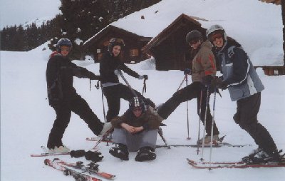 Das war unsere Gruppe: Ganz rechts bin ich zu erkennen.
