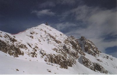 Blick aufs Eggishorn.
