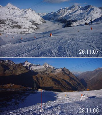 28.11.2006 und 26.11.2007, Sandiger Boden