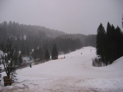 Allein an diesem kurzen Hang drei Turmkanonen und eine mobile. Wenn es nun mal kalt genug werden würde...